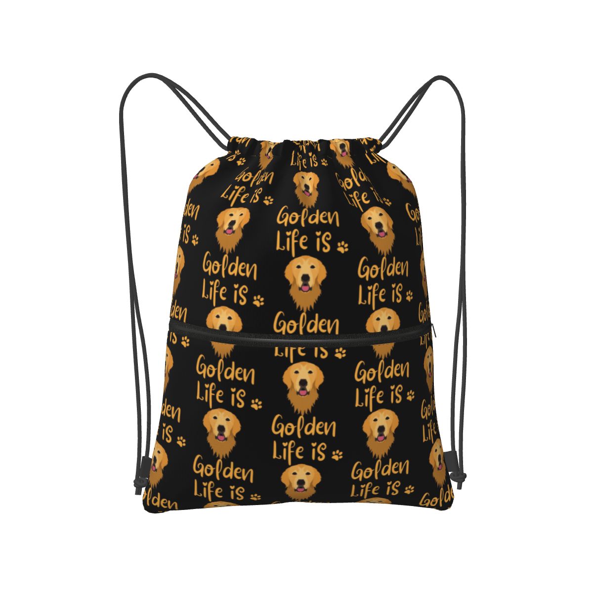 Men Shoes Quotes - GOLDEN RETRIEVER Quote Backpacks Fashion Portable