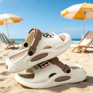 Sport Slide Men - Ultra Light Letter Slippers Men Summer