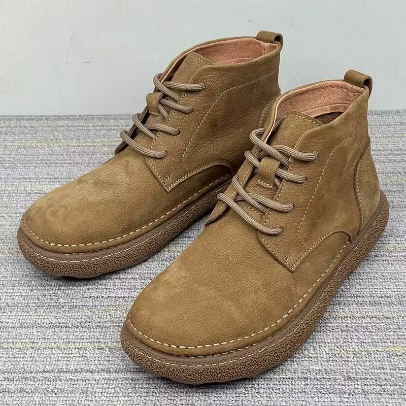 Men'S Shoes Low Top - Men's boots fashionable new casual high