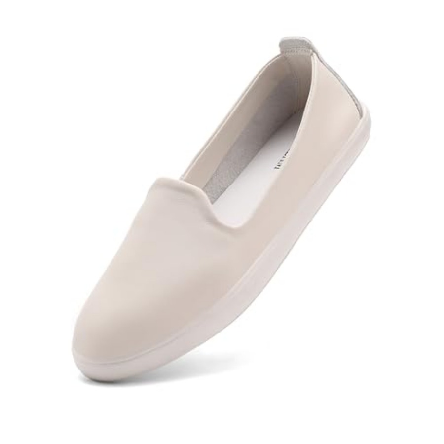 Driving Moc Leather - Women's Lightweight Leather Loafers Slip-Ons Driving