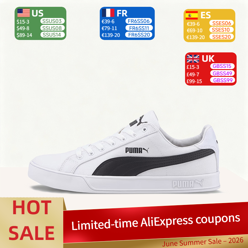 Men'S Shoes Puma Sneakers - Puma Smash Vulc: Stylish, Versatile, Durable,
