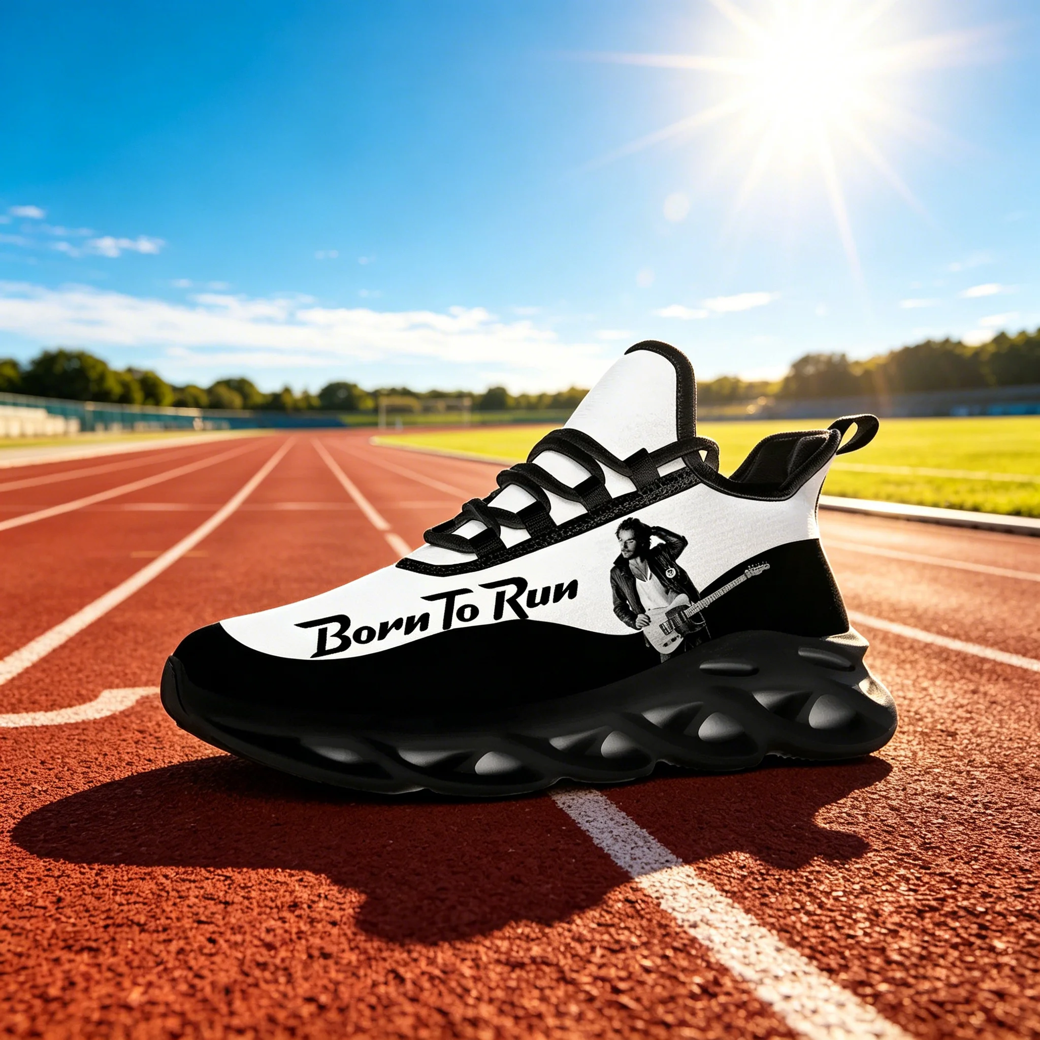 Born To Run Custom Blade Shoes - Men Shoes Quotes recension och pris