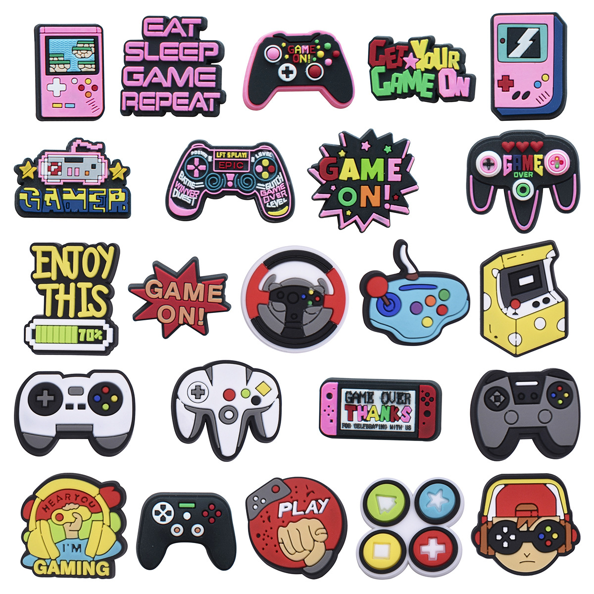 Game Shoe Charms for Crocs Acc - Men'S Shoes Crocs recension och pris