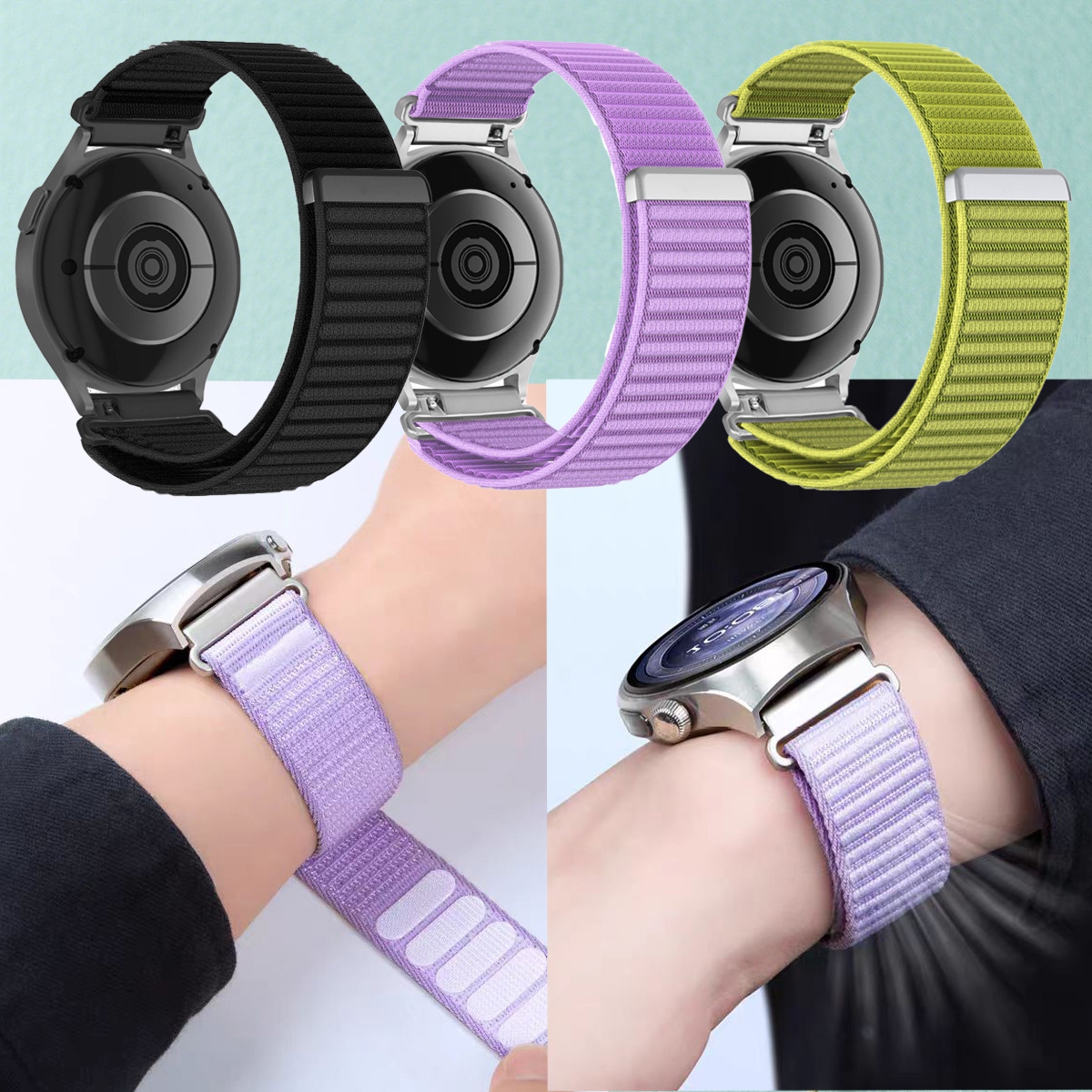 18/20/22mm Sport Nylon Strap G - Velcro Strap Sandal recension och pris