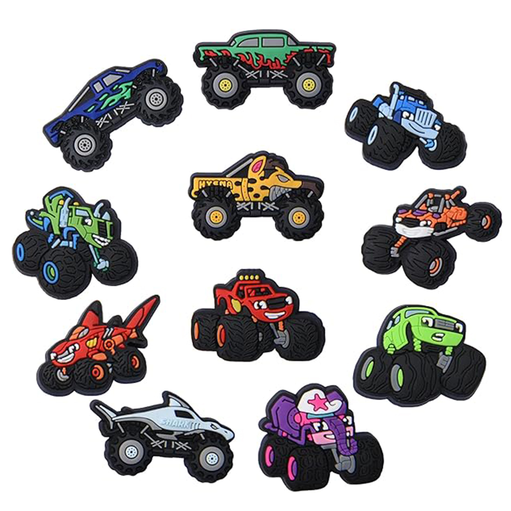 11Pcs Cars Cartoon Shoe Charms - Men'S Shoes Crocs recension och pris