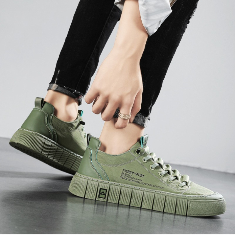 Men's Chunky Sole Low Top Canv - Men'S Shoes Low Top recension och pris
