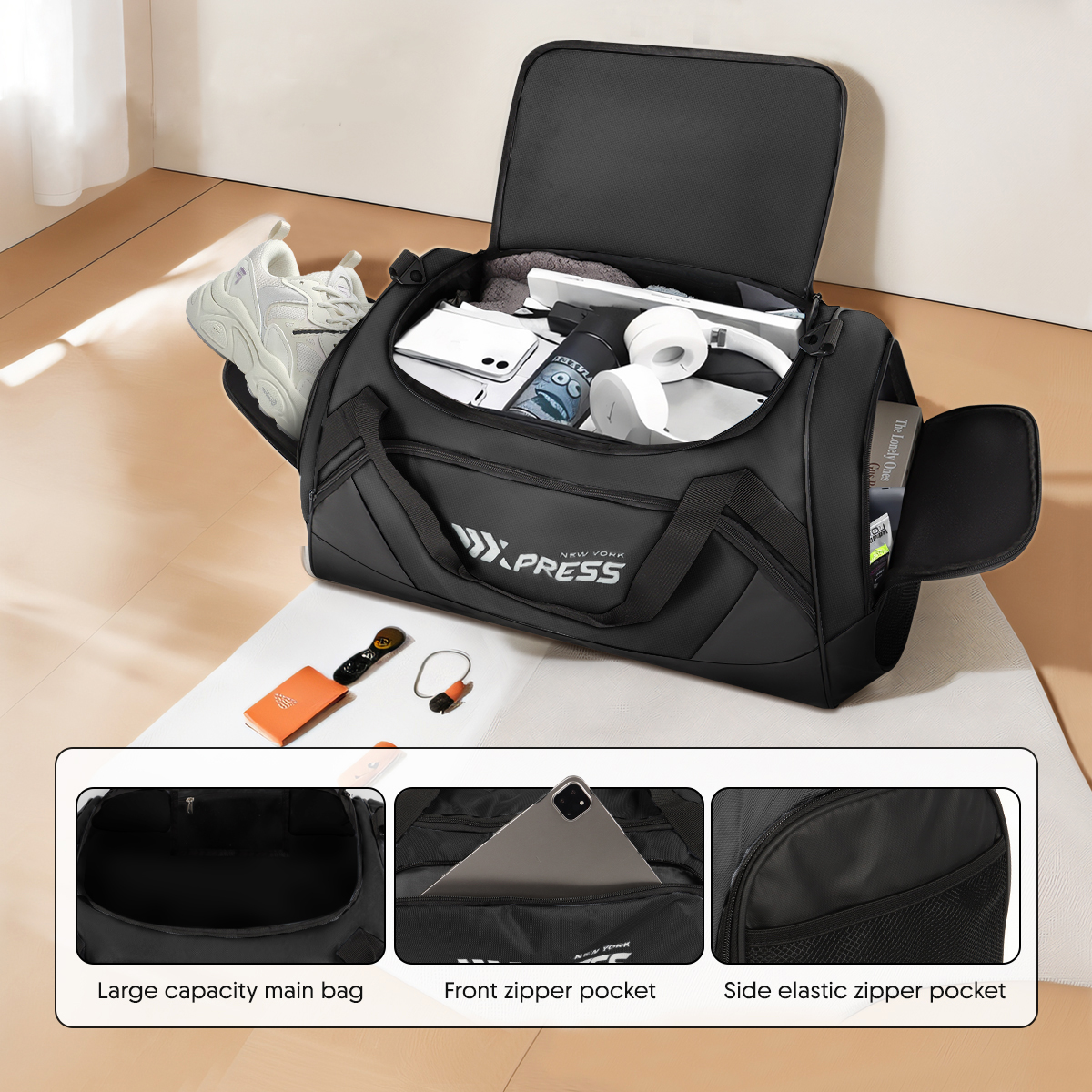 Travel Duffle Bag for Men Wome - Men'S Shoes York recension och pris