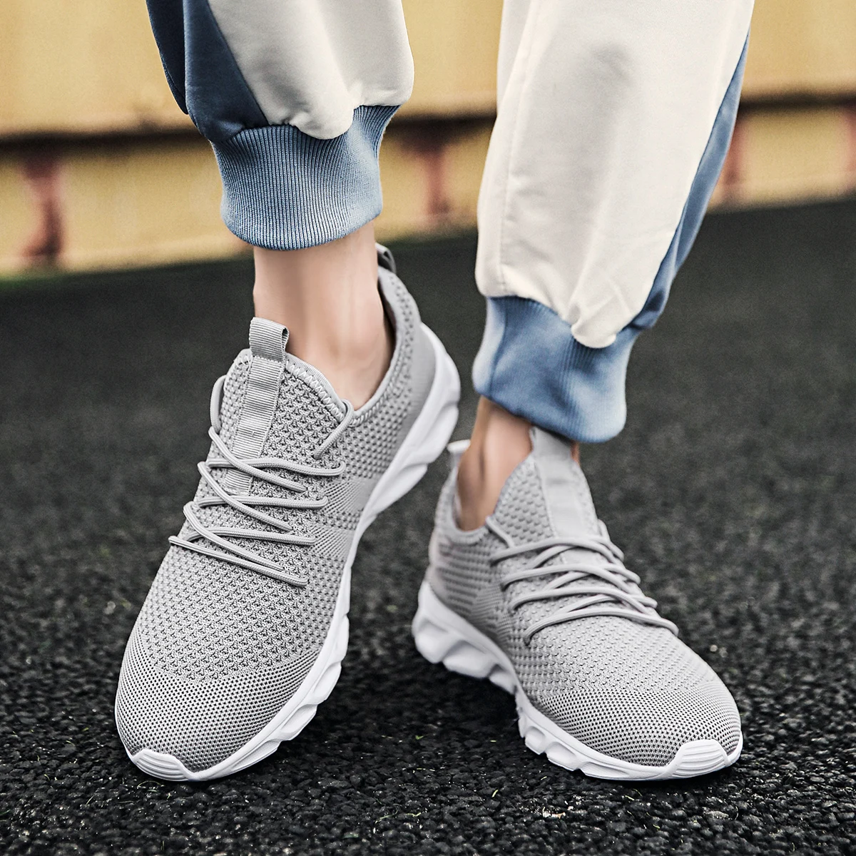 Breathable Men's Sneaker Casua - Men Shoes Running Sale recension och pris