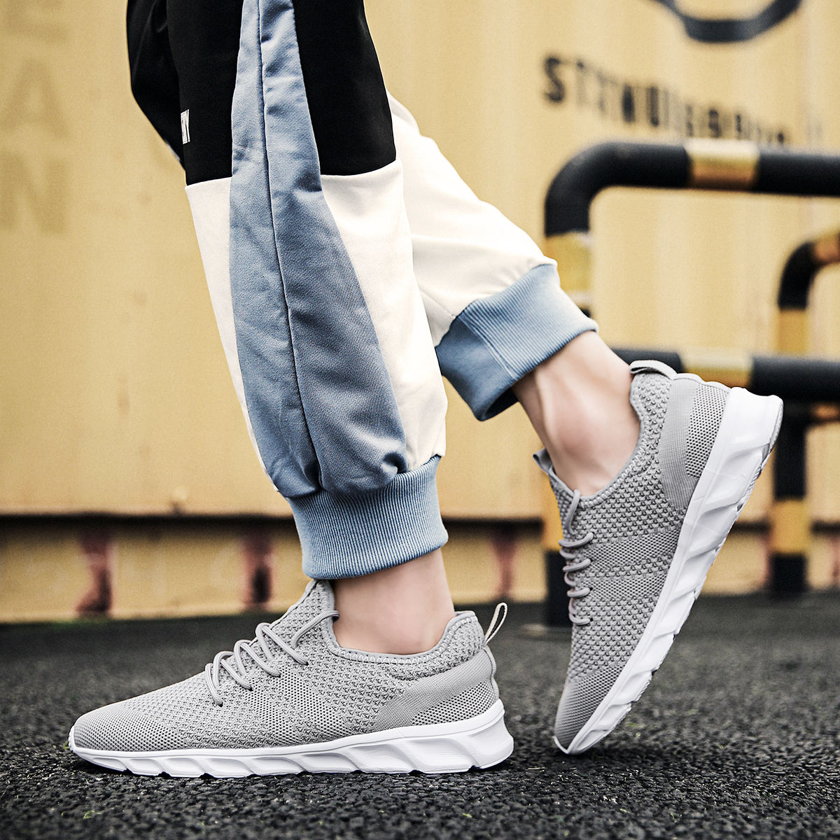 Breathable Men's Sneaker Casua - Men Shoes Running Sale recension och pris