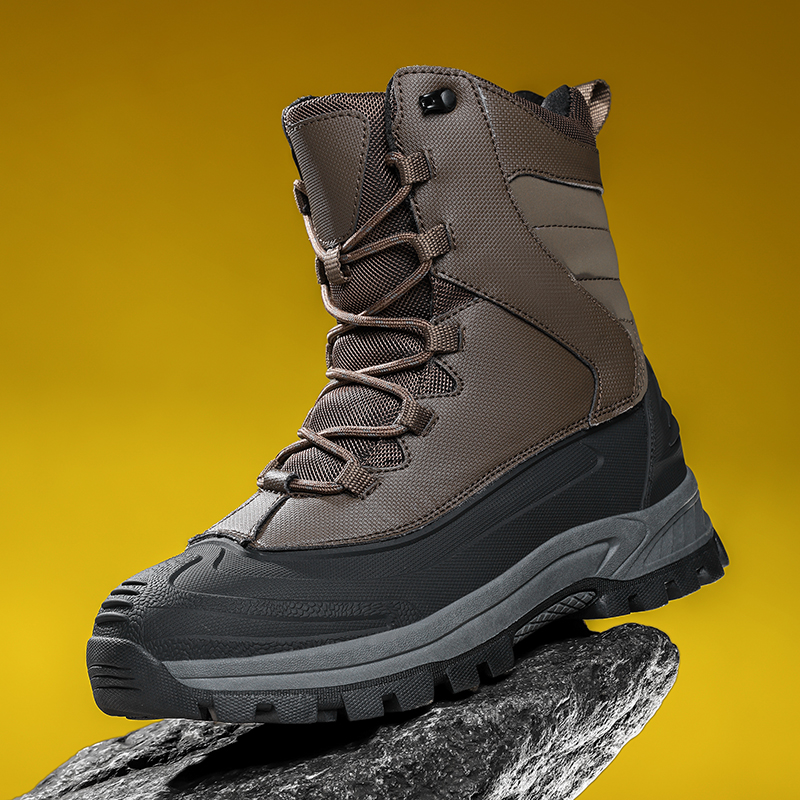 Winter Plush Warm Men Snow Boo - Hiking Boot Waterproof recension och pris