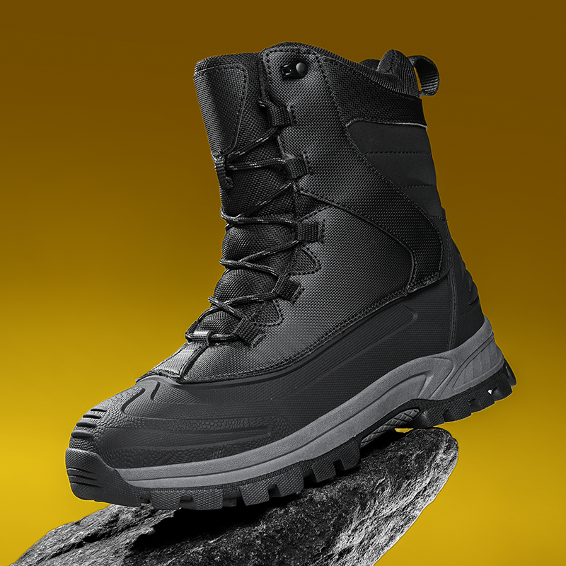 Winter Plush Warm Men Snow Boo - Hiking Boot Waterproof recension och pris