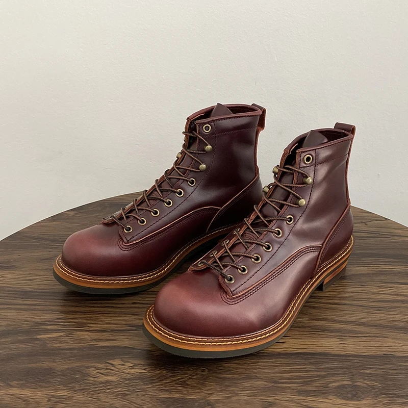 Vintage British Men Ankle Boot - Men Shoes Office recension och pris
