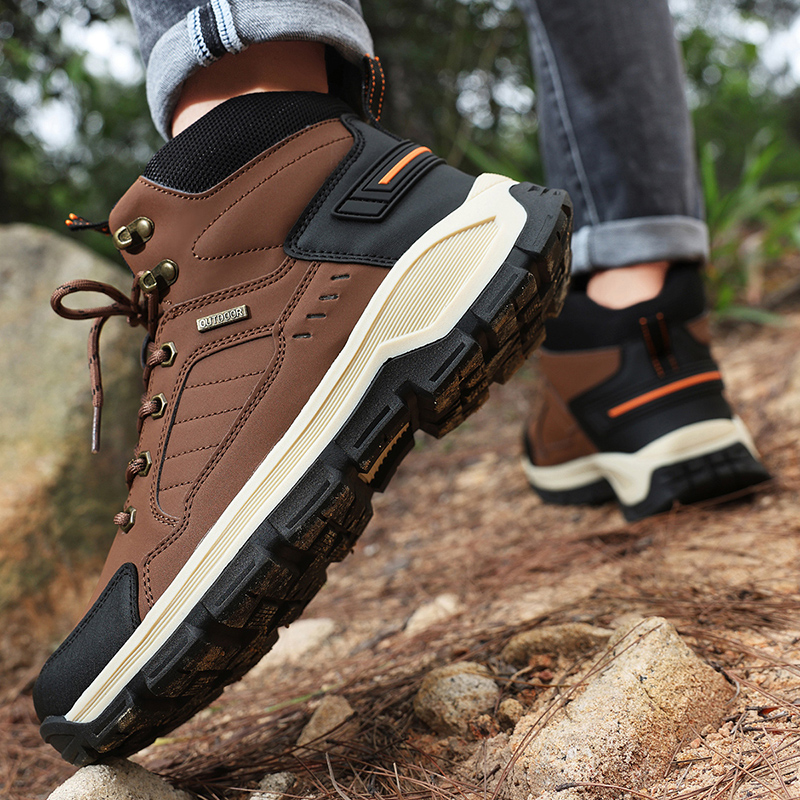New Autumn Men's Boots Fashion - Hiking Boot Waterproof recension och pris