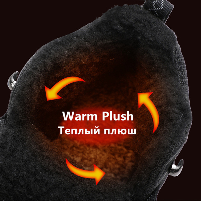 Winter Men's Boots Warm Plush  - Men Shoes Office recension och pris
