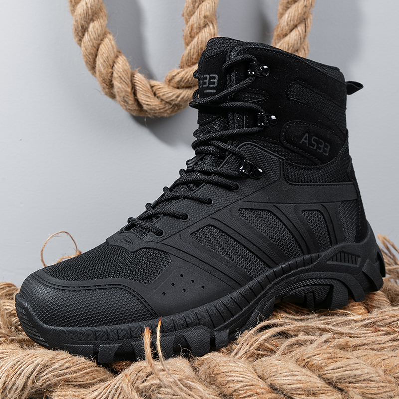 Men Tactical Boots Lace Up Des - Men Shoes Office recension och pris