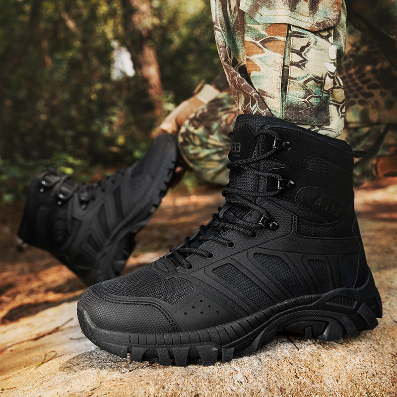 Men Tactical Boots Lace Up Des - Men Shoes Office recension och pris