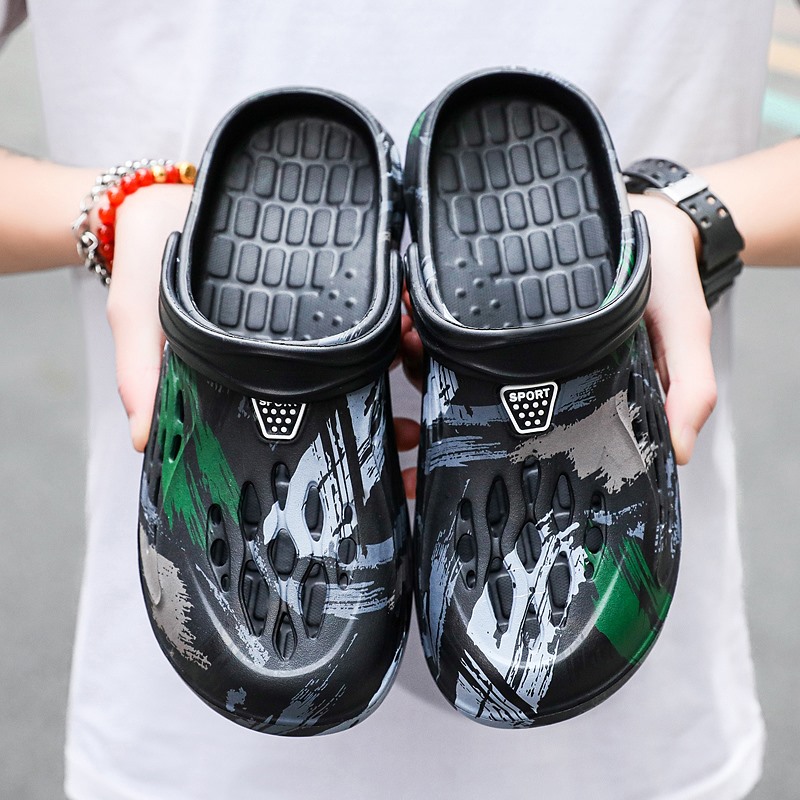 Men's Summer Camouflage Graffi - Men'S Shoes Crocs recension och pris