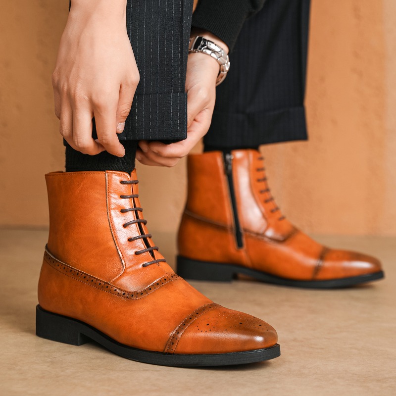 Luxury Men's Boots New High-to - Men'S Shoes Low Top recension och pris