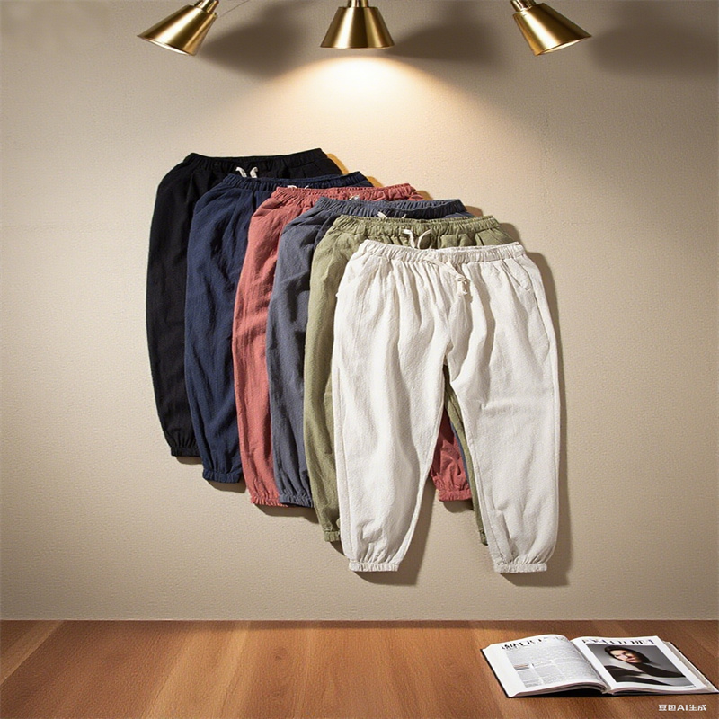 Cotton and linen harem pants m - Men'S Shoes With Linen Pants recension och pris