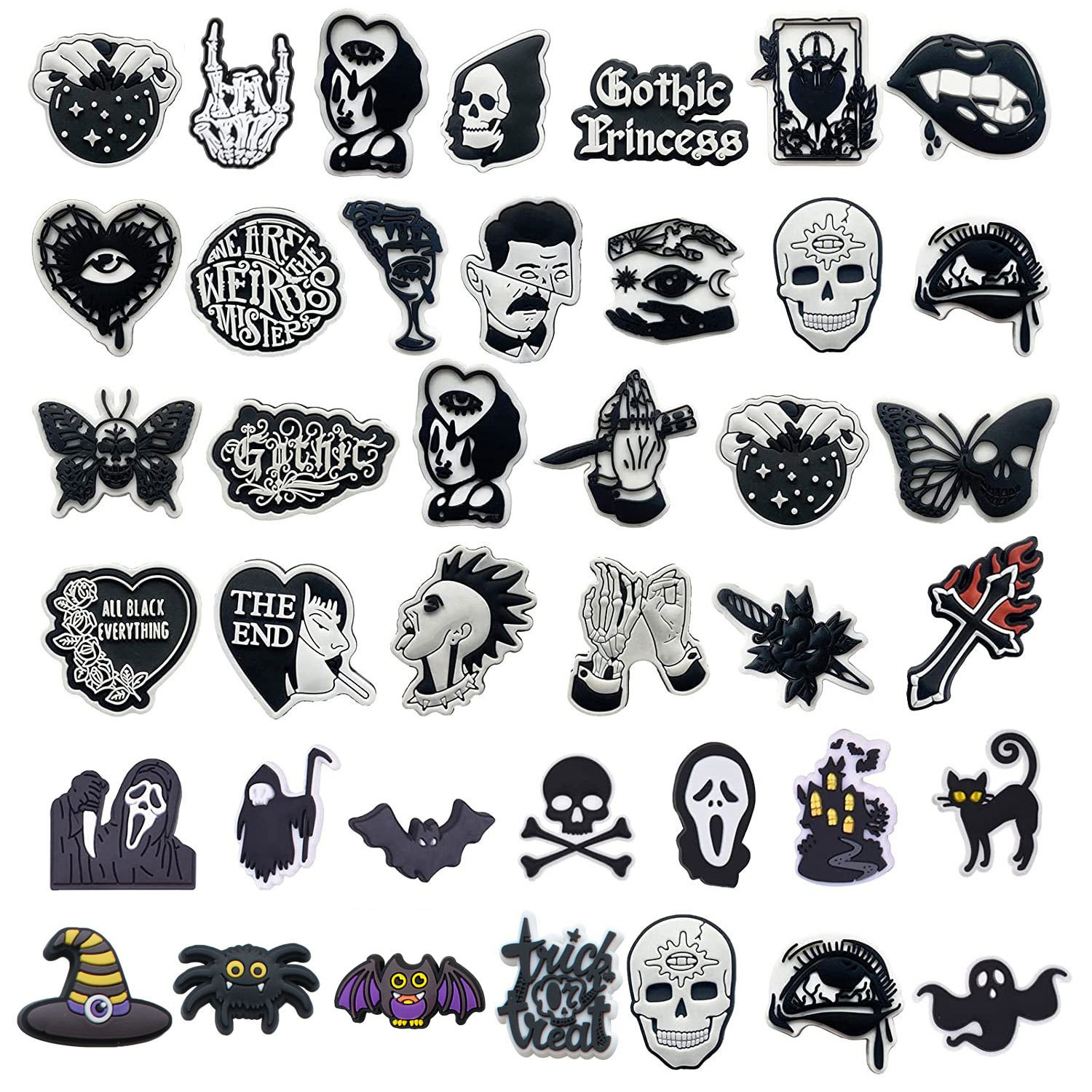 Horror Halloween Shoe Charms f - Men'S Shoes Crocs recension och pris