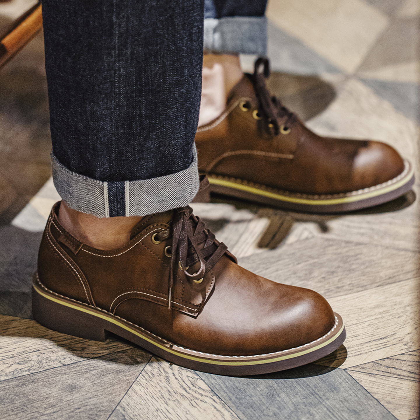 Maden Men's Vintage Shoes Clas - Men'S Shoes Smart recension och pris