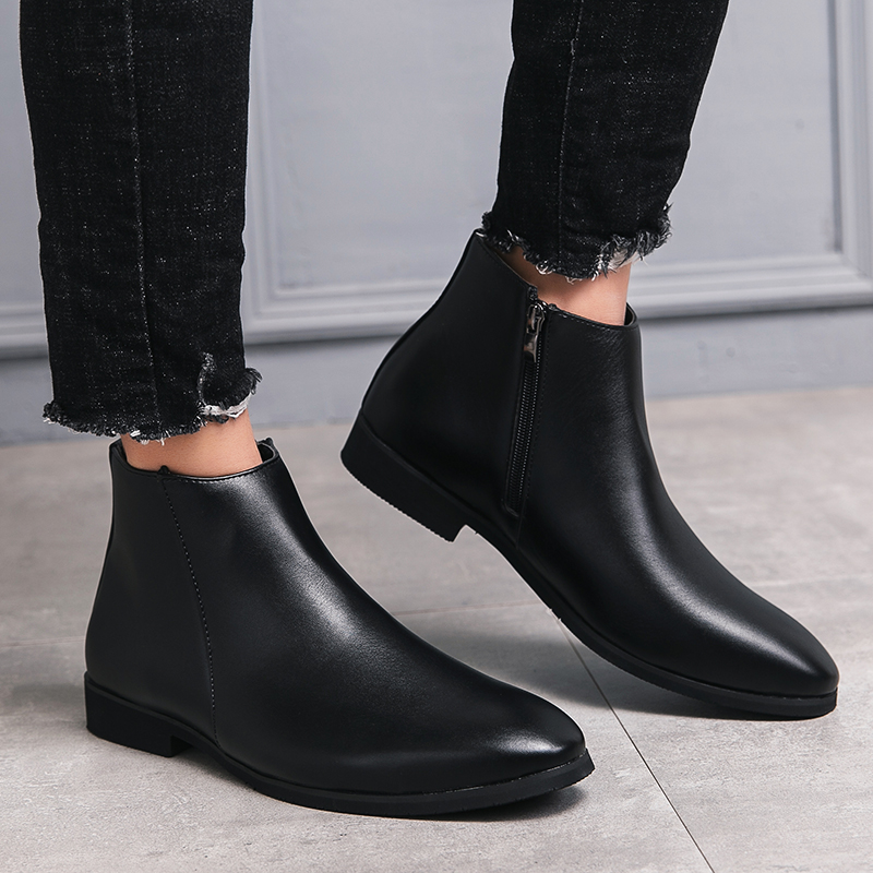 New minimalist riding boots me - Men'S Shoes Low Top recension och pris