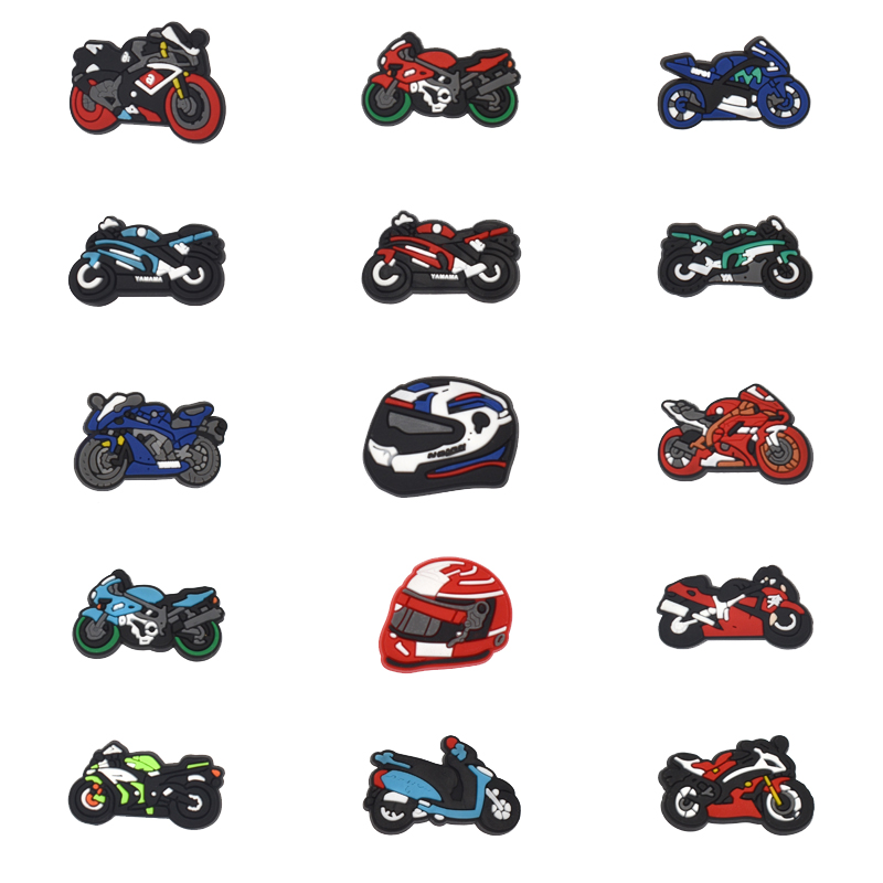 Motorcycles Shoe Charms for Cr - Men'S Shoes Crocs recension och pris