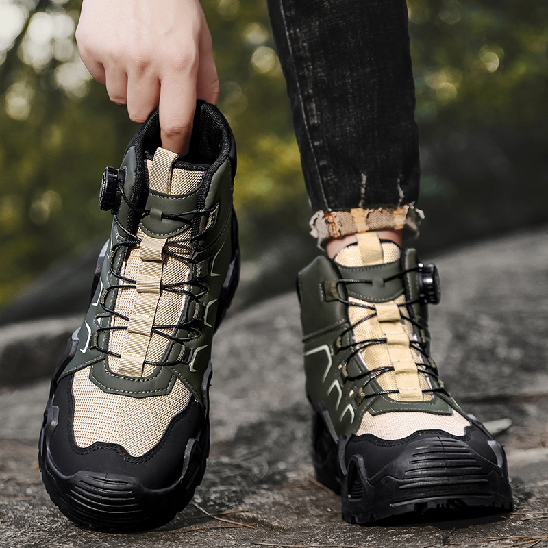 Men Tactical Boots Lace Up Bra - Hiking Boot Waterproof recension och pris