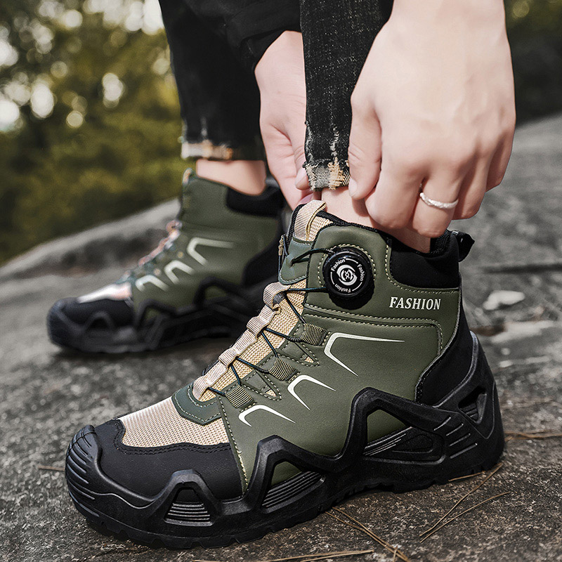 Men Tactical Boots Lace Up Bra - Hiking Boot Waterproof recension och pris