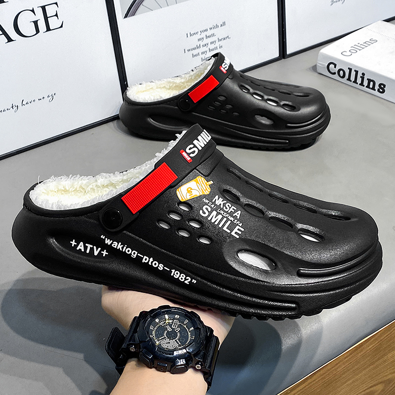 Winter Men Slippers Warm Shoes - Men'S Shoes Crocs recension och pris