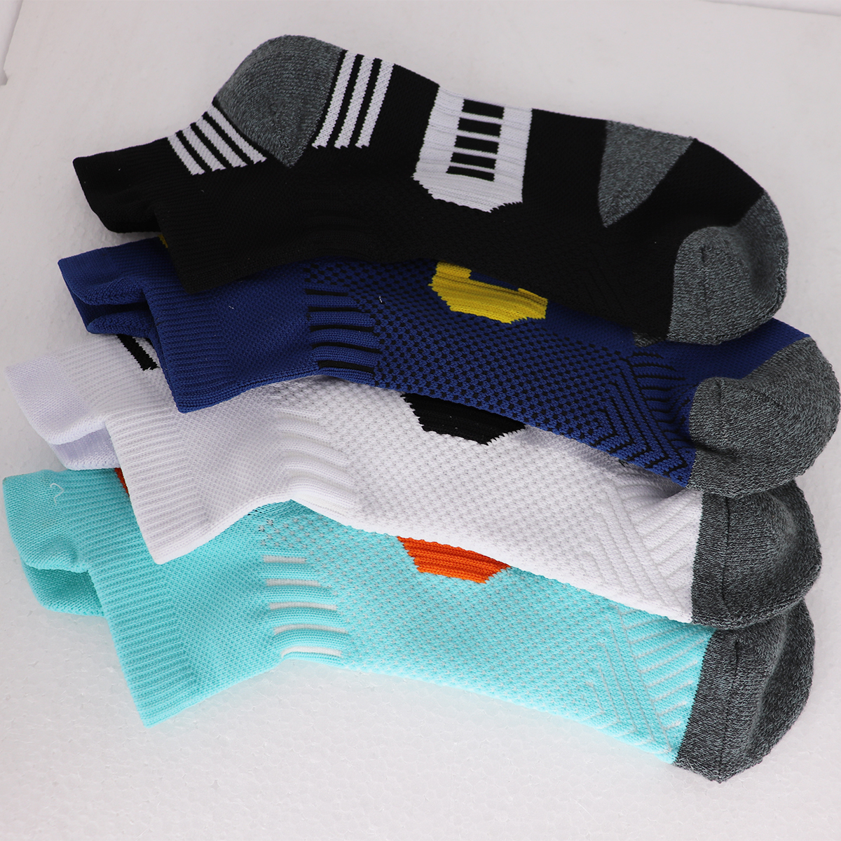 3/9 Pairs Non-Slip Sports Sock - Sport Slide Men recension och pris