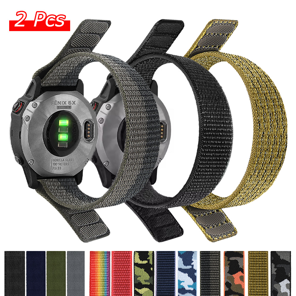 26mm 22mm Nylon Loop Watch Ban - Velcro Strap Sandal recension och pris