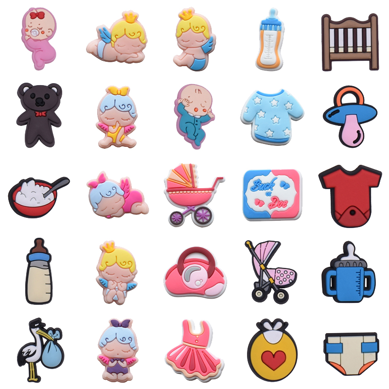 Newborn Shoe Charms for Crocs  - Men'S Shoes Crocs recension och pris